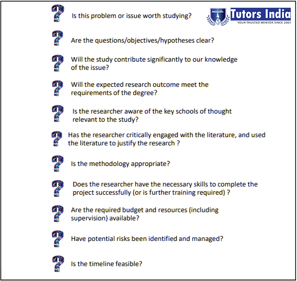 How to structure and write a UK dissertation research proposal