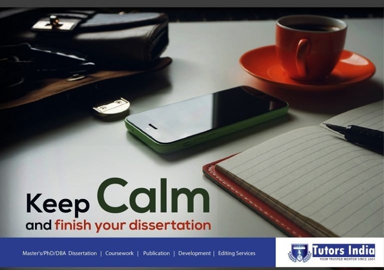 How To Keep Calm And Finish Your Dissertation On Time