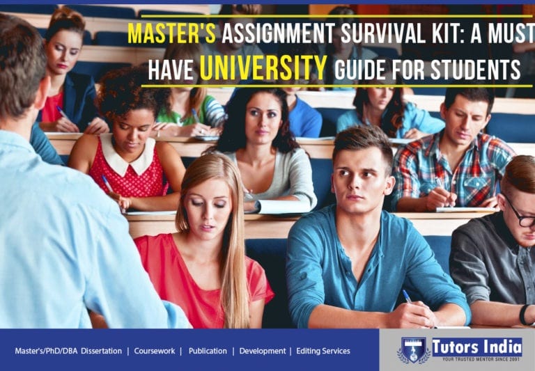 Master’s Assignment Survival Kit: A Must-Have University Guide for Students