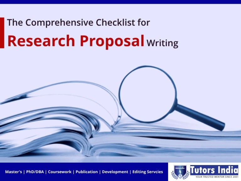 The Comprehensive Checklist for Research Proposal Writing