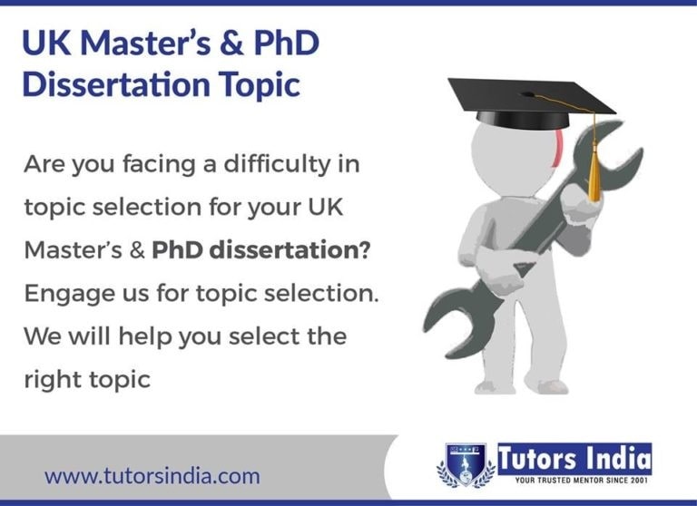 how to choose a dissertation topic for masters