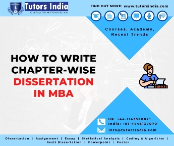 how to write a dissertation in mba