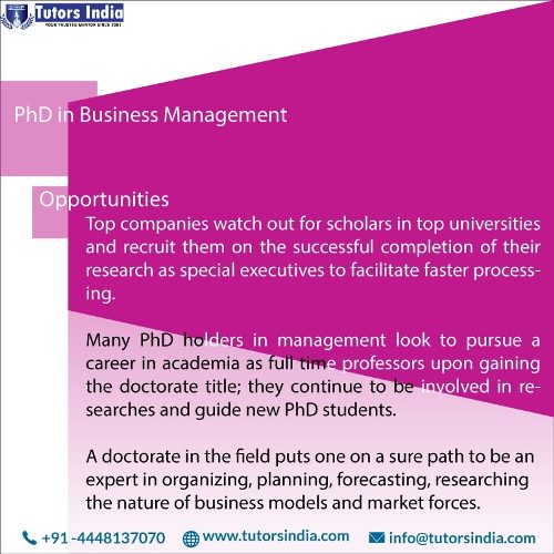phd in business management pcu
