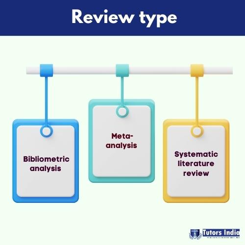 Comparison of major review methods