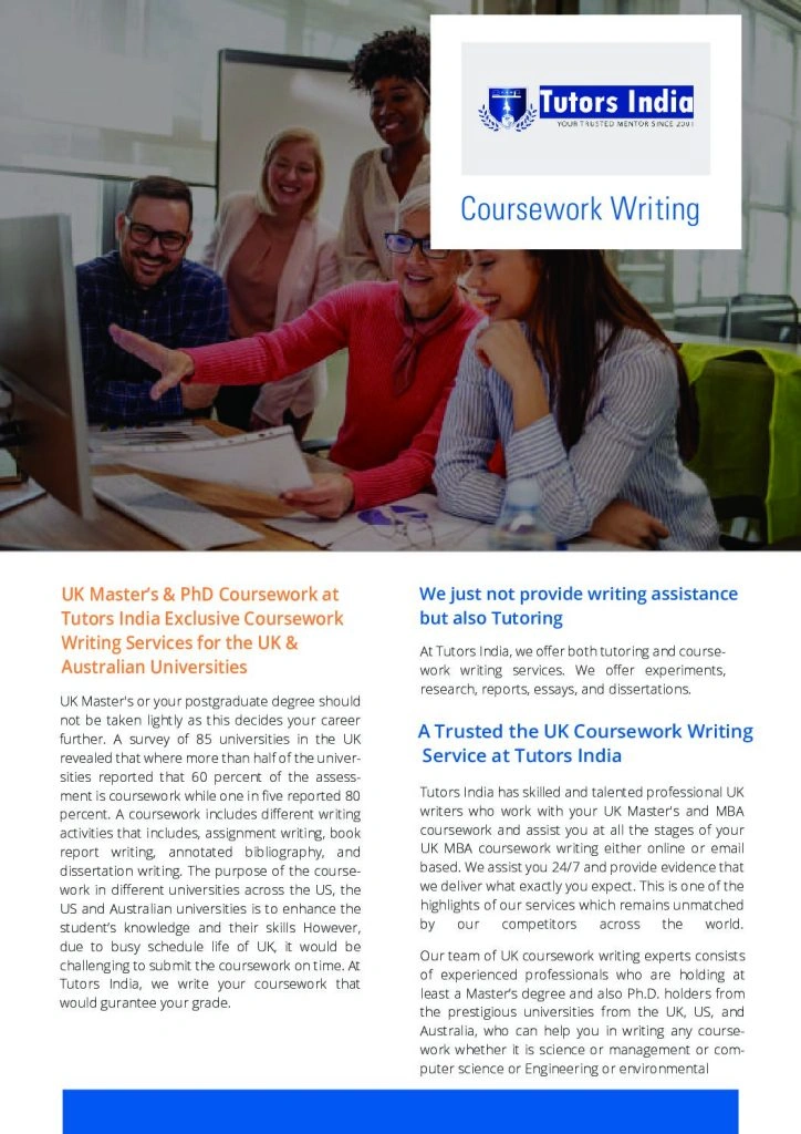Coursework Writing