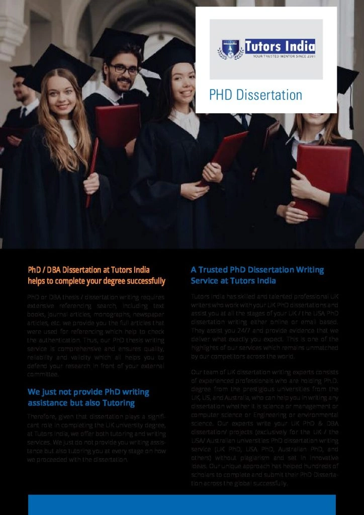 PhD / DBA Dissertation