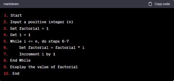 pseudocode