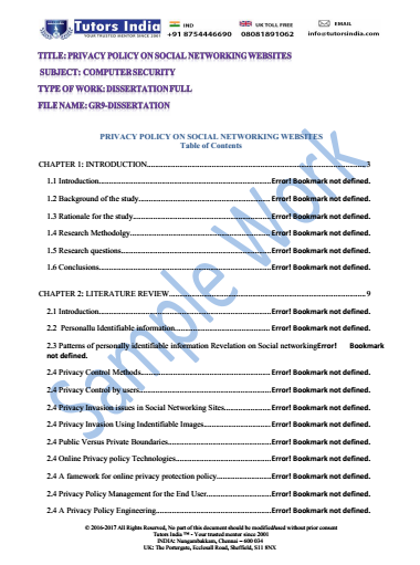 social work dissertation literature review example